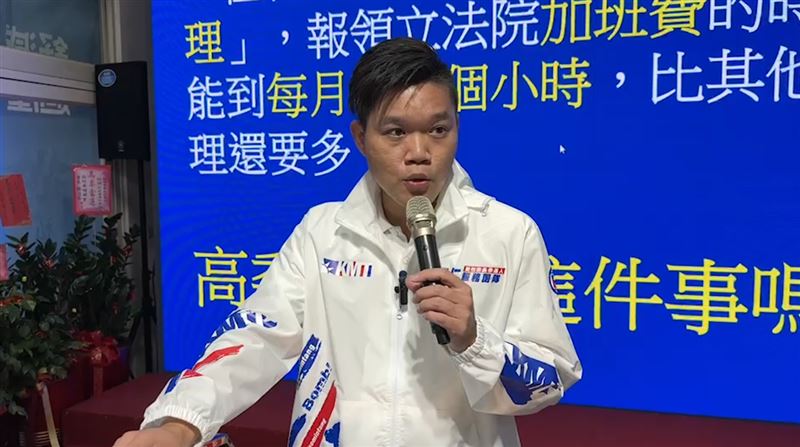 林耕仁競辦發言人徐維遠要求朱學恒3日內更正言論,否則提告。林耕仁競辦提供