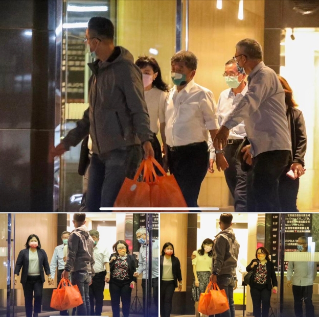 徐巧芯在臉書上貼出民進黨候選人陳時中的照片。翻攝徐巧芯臉書
