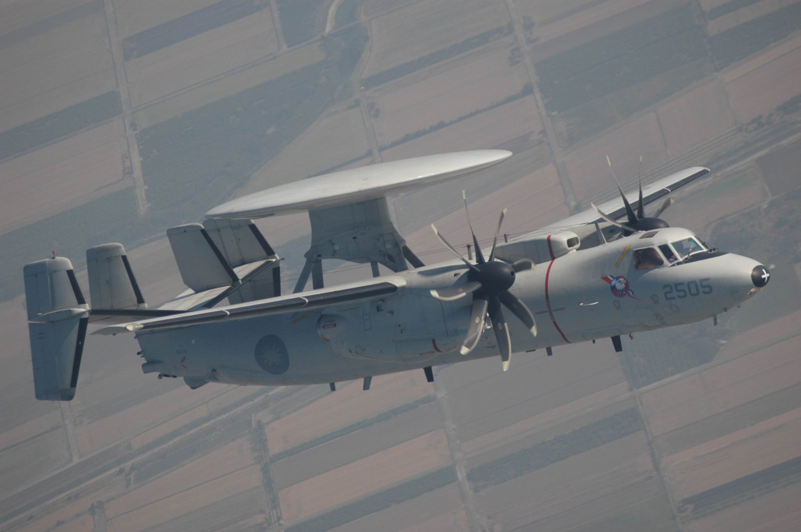 E-2K空中預警機提升我空中偵蒐能力。資料照片。