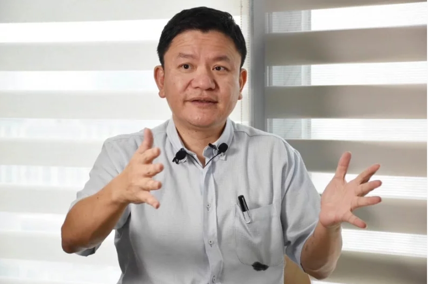 謝國樑向台北市政府借將,新任基隆市政府秘書長將由台北市都發局副局長方定安擔任秘書長。謝國樑提供