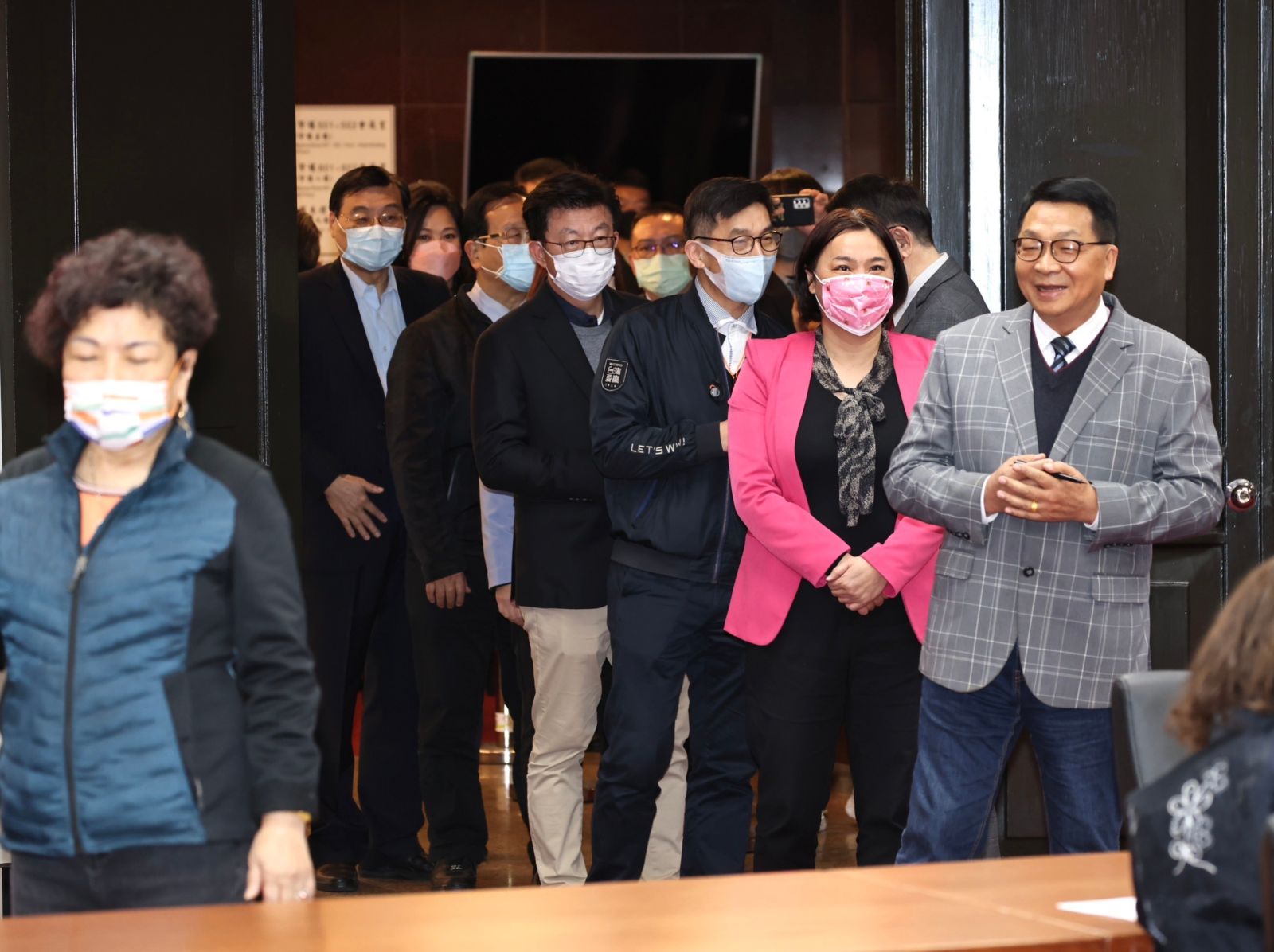 立法院新會期委員報到。林啟弘攝