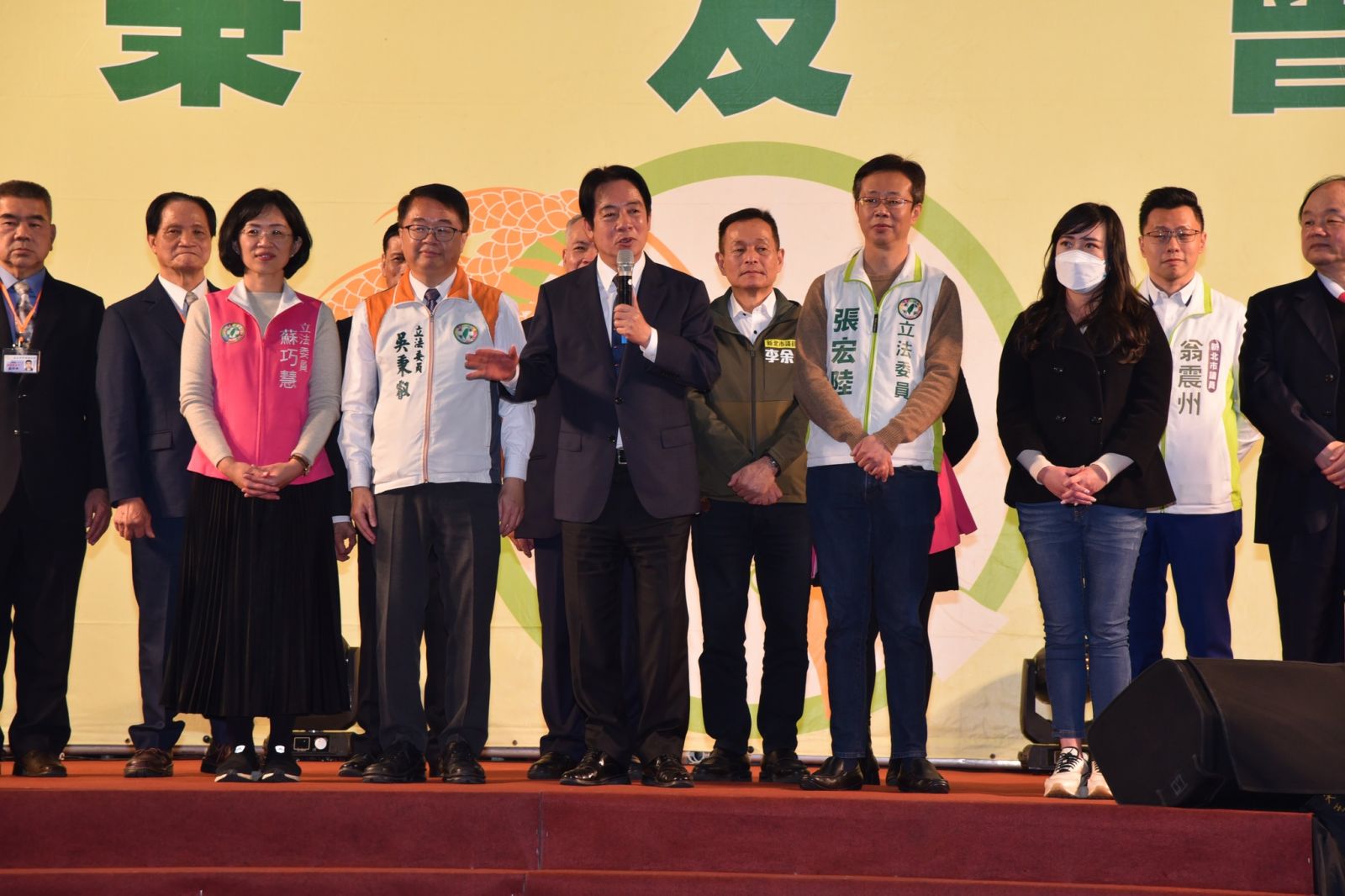 賴清德及蘇貞昌出席「秉友會」聯誼活動。吳秉叡辦公室提供