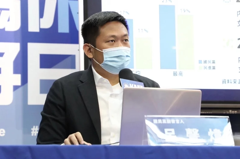 國民黨副發言人呂謦煒。國民黨提供