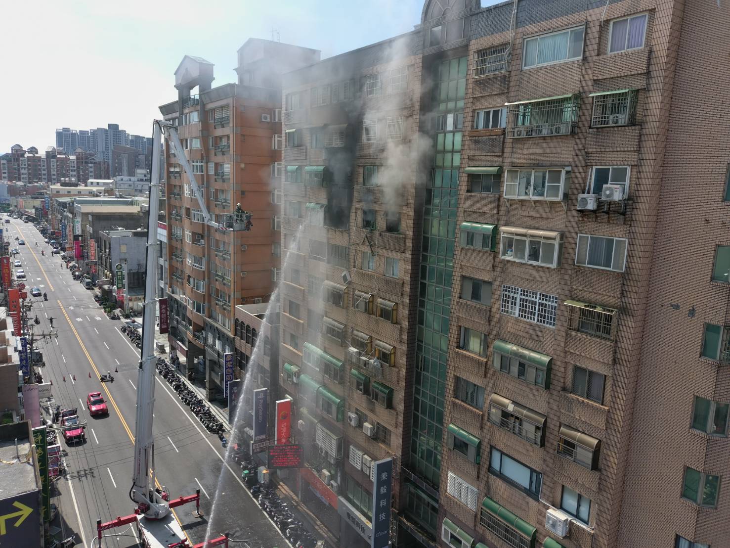 因竹北市瓦斯加壓站壓力異常,24日接獲竹北市多處瓦斯外洩和住宅火警案件。新竹縣政府提供