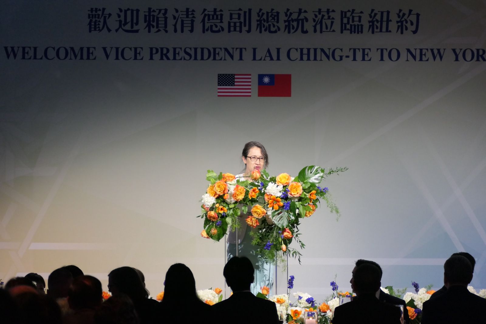 駐美代表蕭美琴。蘇聖怡攝