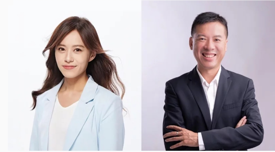 城市行銷處長將由原民政處長嚴翊琦(右)接任,民政處長一職則由市府發言人施淑婷(左)接任。圖/市府提供