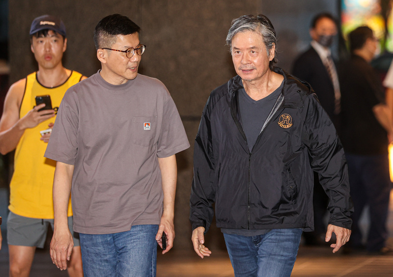 金溥聰出席泛藍縣市首長餐會。中央社
