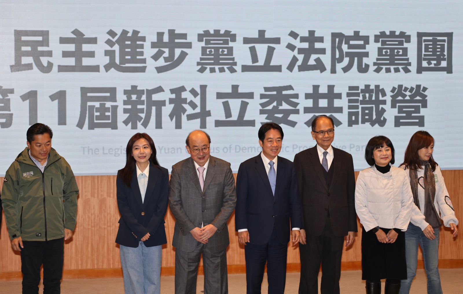 賴清德23日赴立法院參與新科立委共識營。林啟弘攝