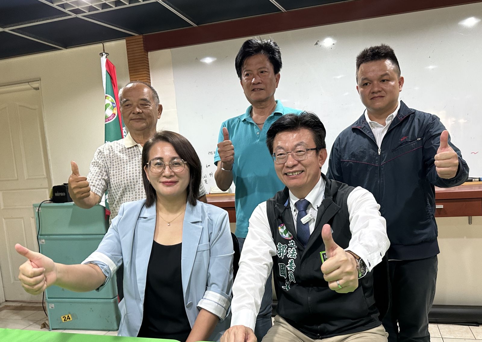 民進黨台南市黨部主委郭國文月初上任,今天宣布新團隊成員。辛啓松攝