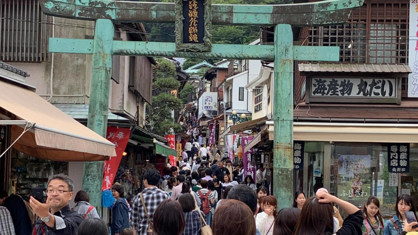 日本開放國境大拚觀光財，但旅客數量暴增不代表能賺到可觀觀光財。 資料照片
