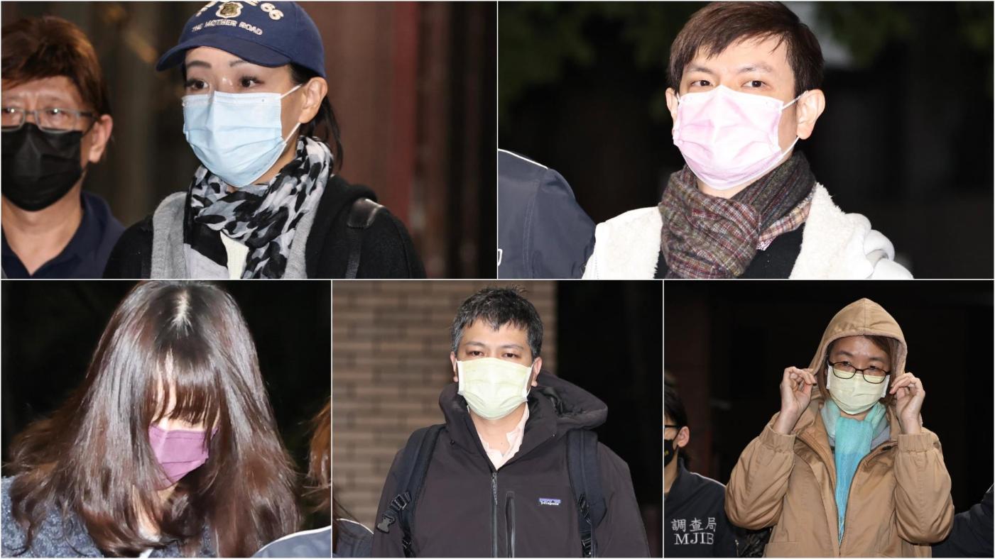 北檢15日傳喚高虹安及辦公室助理，歷經長時間訊問後，高虹安16日凌晨60萬元交保。林啟弘攝