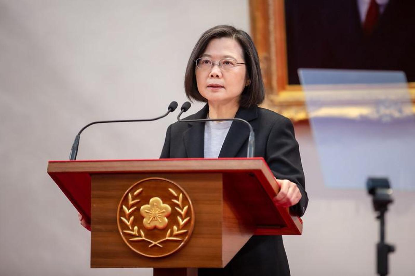 總統蔡英文下周將召開國安高層會議，就兵役延長1年與敗選進行檢討。資料照片／總統府提供