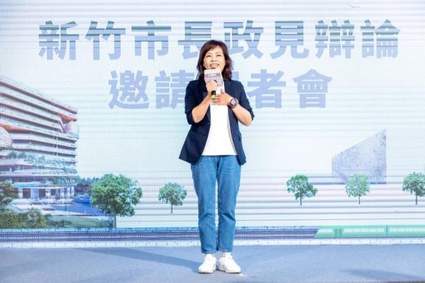新竹市前副市長沈慧虹將接任交通部參事。翻攝沈慧虹臉書