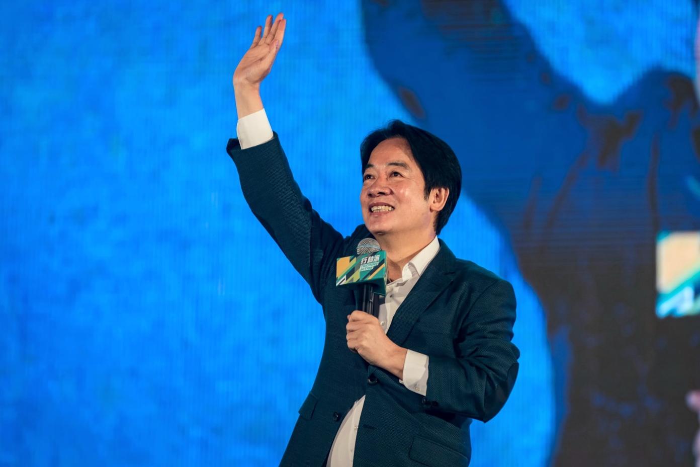 民進黨主席補選結果出爐，賴清德順利當選，強調團結全黨擦亮招牌。資料照片，翻攝賴清德臉書
