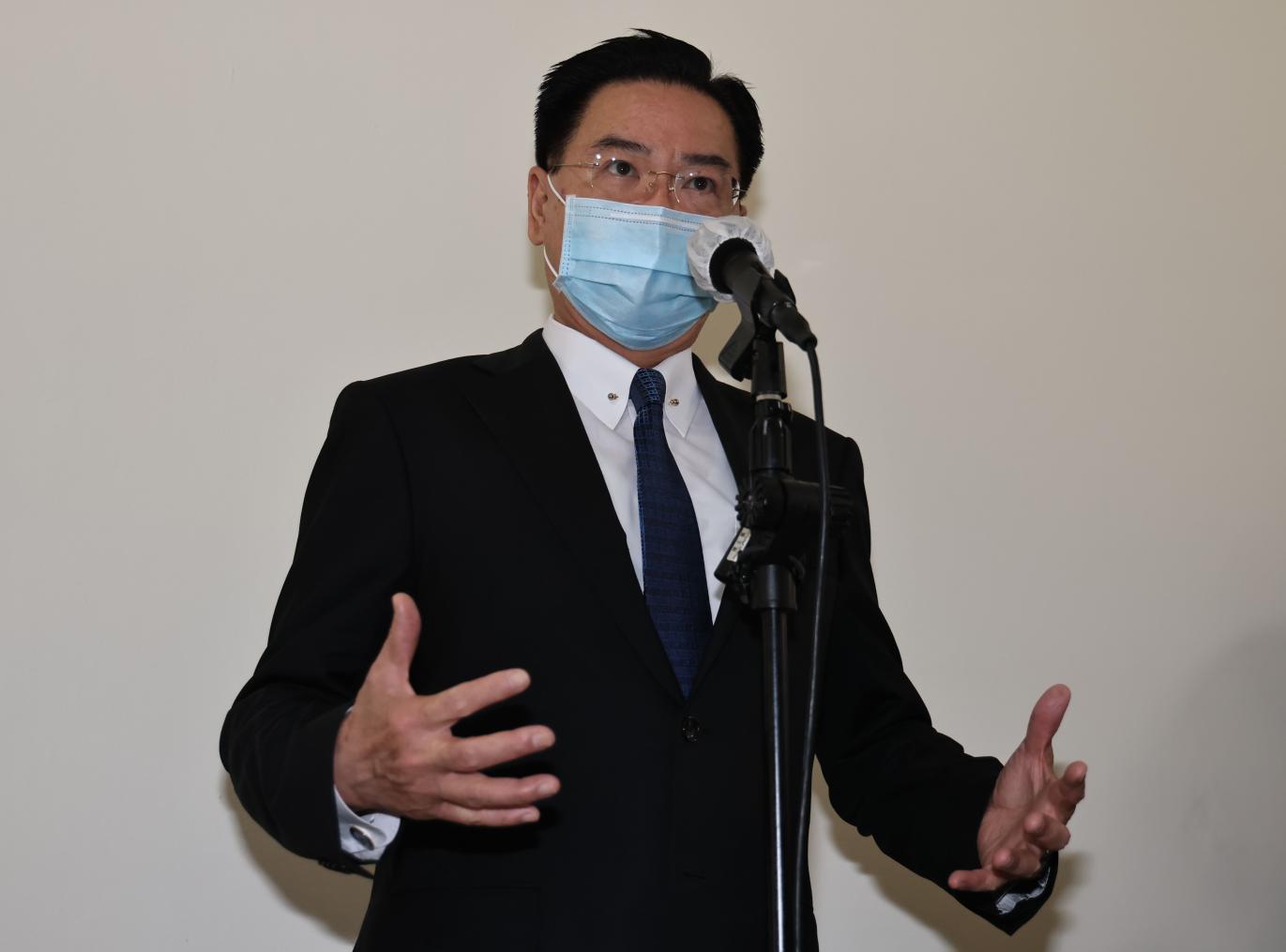 吳釗燮表示，他本來就沒有要去駐美，也沒有說要被美國退貨這件事，這些都是假的。資料照片／林啟弘攝