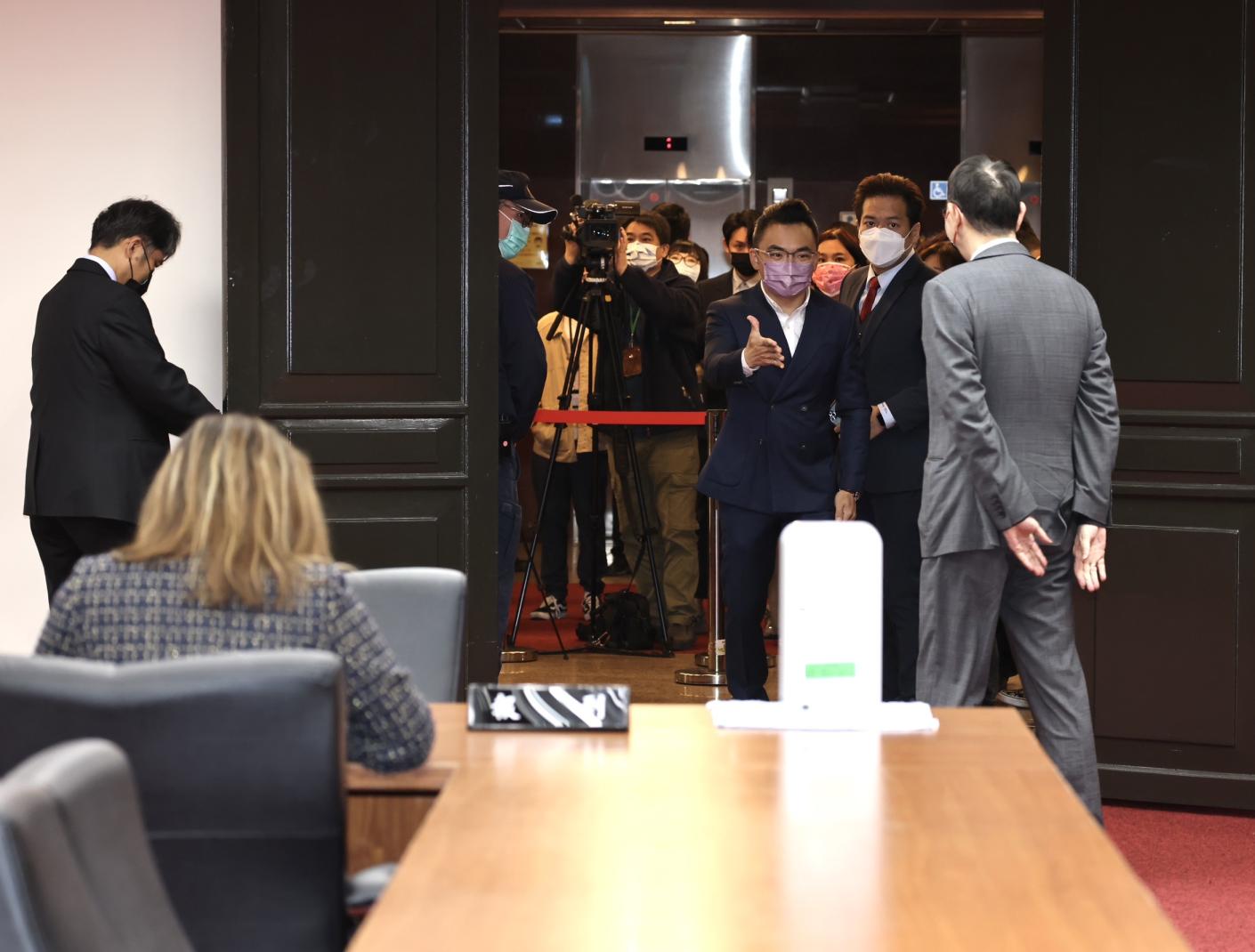 立法院新會期委員報到。林啟弘攝