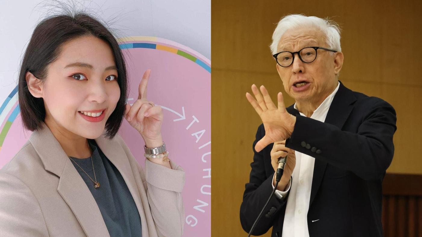 曹興誠批徐巧芯惡意誹謗，徐巧芯反控他違反選罷法。翻攝徐巧芯臉書、資料照片／林啟弘攝