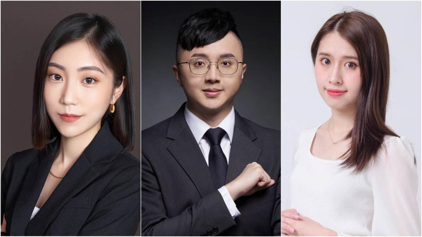 北市府再延攬3名副發言人，最年輕僅24歲。北市府提供