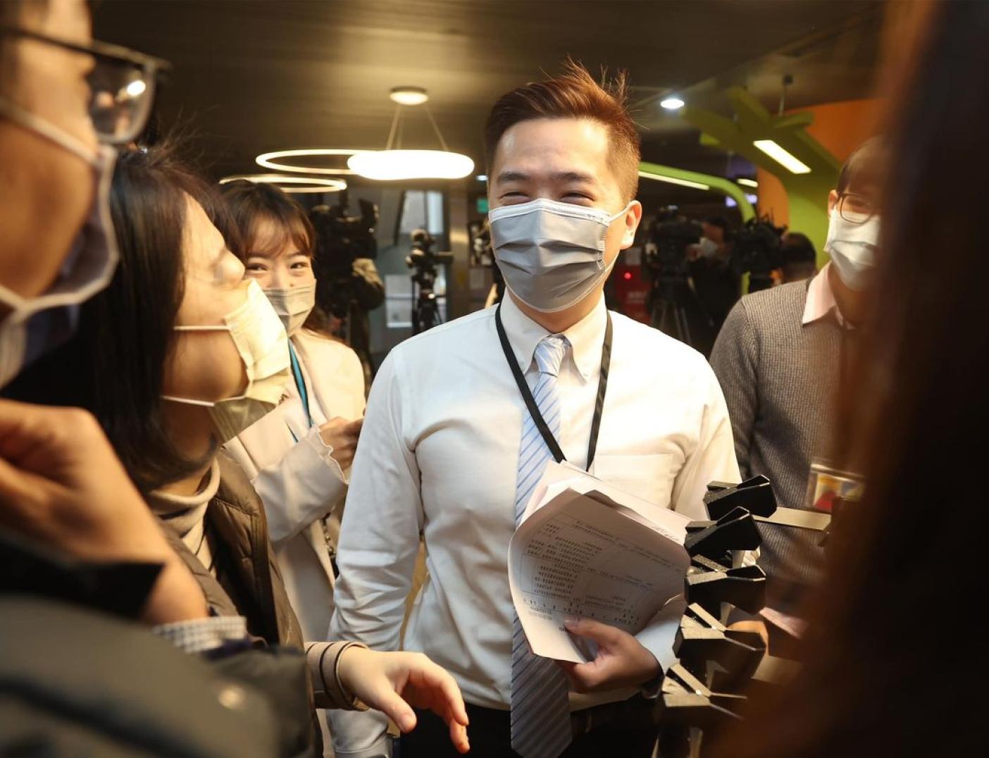 台北市政府前發言人羅旺哲。翻攝自羅旺哲臉書