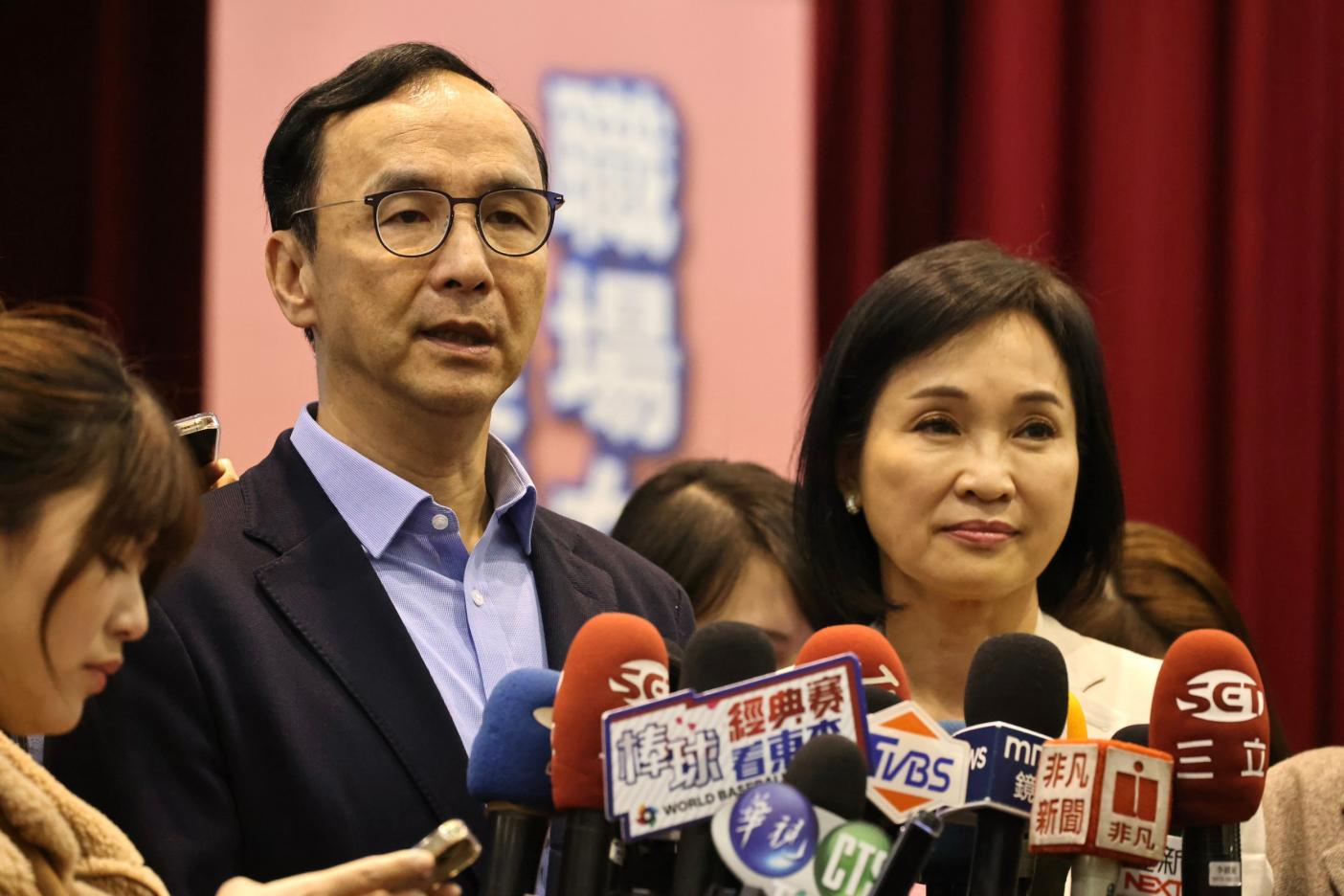 朱立倫表示，南投立委補選國民黨失利，自己作為黨主席要負完全的責任。林啟弘攝