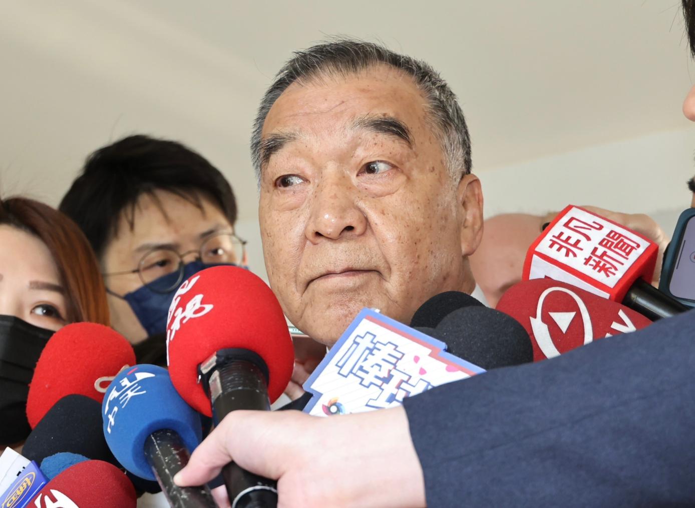 二膽上兵失聯超過24小時，國防部長邱國正因該案致歉。林啟弘攝