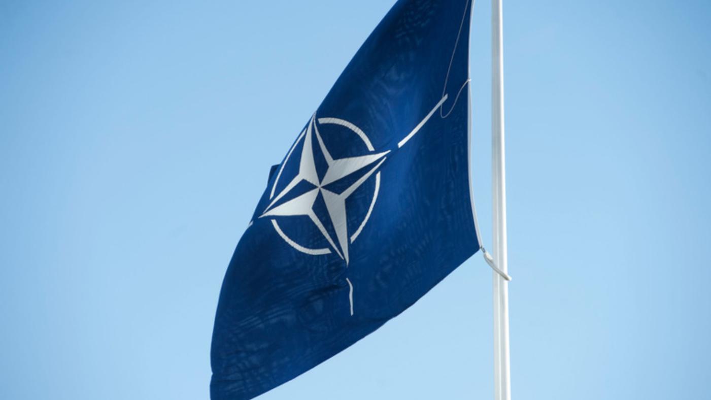 北約勢力欲擴大到亞洲，已遭到中、法反對。圖為北約旗幟。翻攝nato.int網頁