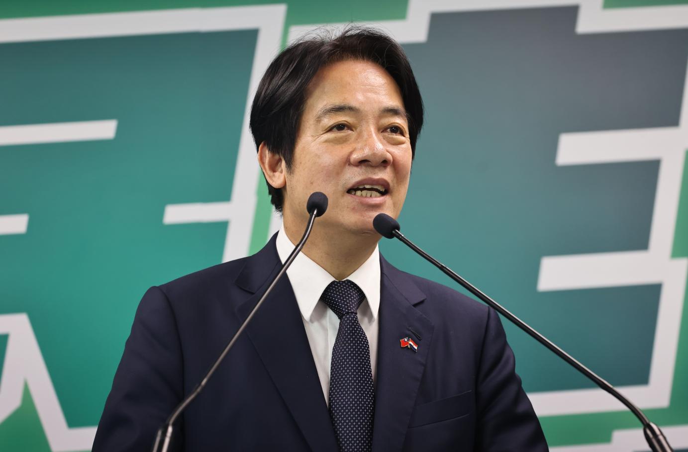 民進黨總統參選人賴清德日前在競選活動中稱，未來他所領導的國家，會持續朝往白宮的方向走近，引發關注。資料照片／林啟弘攝