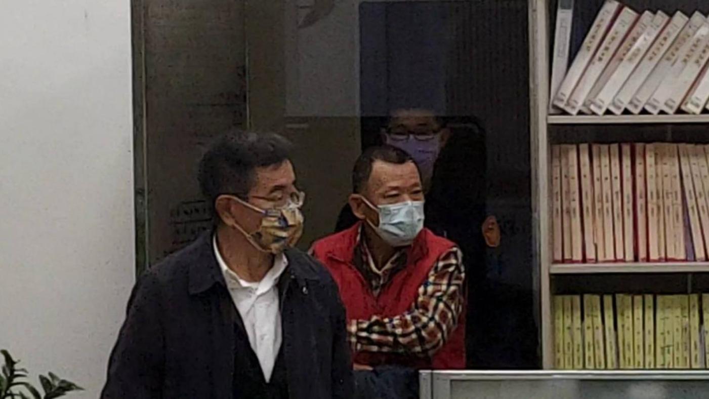 羅志明（左）與夏復翔（右）年初曾遭收押禁見。資料照片