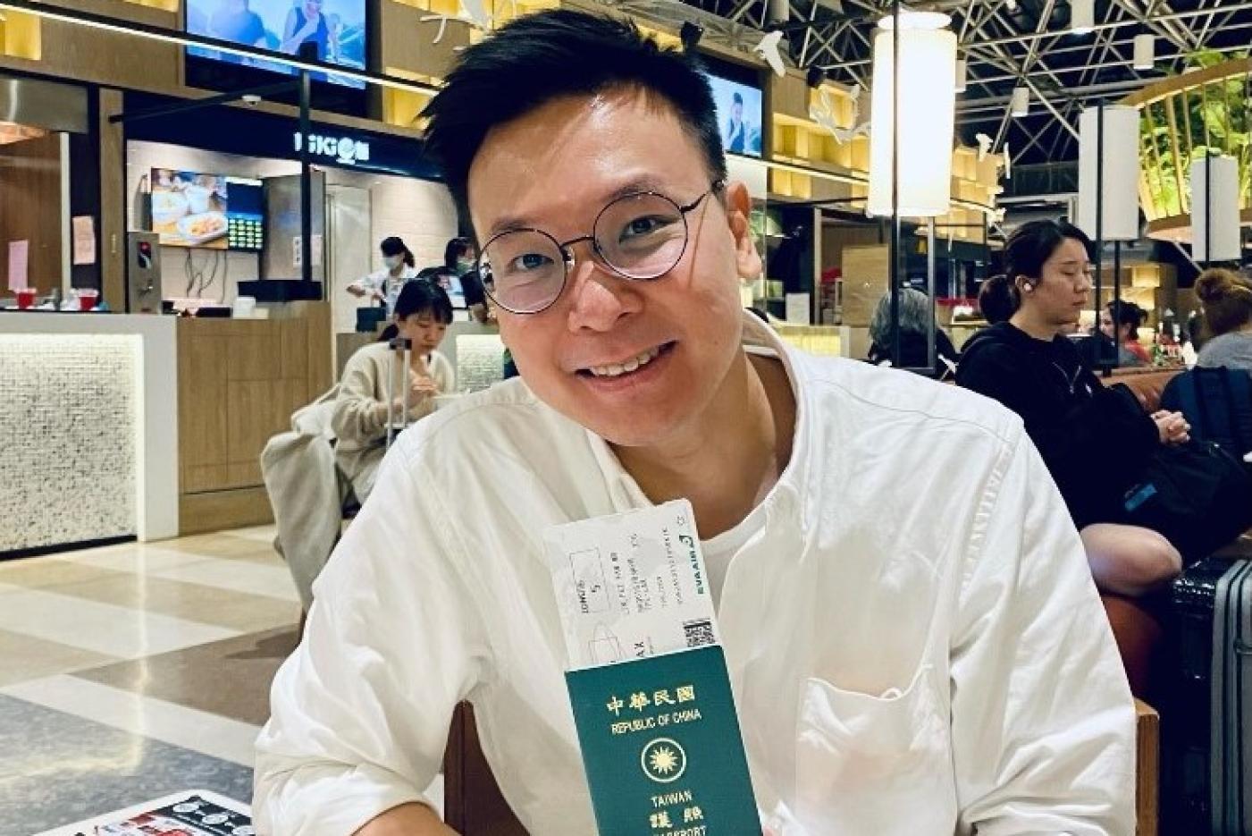 傳出林飛帆將接任台灣民主基金會副執行長。翻攝林飛帆臉書