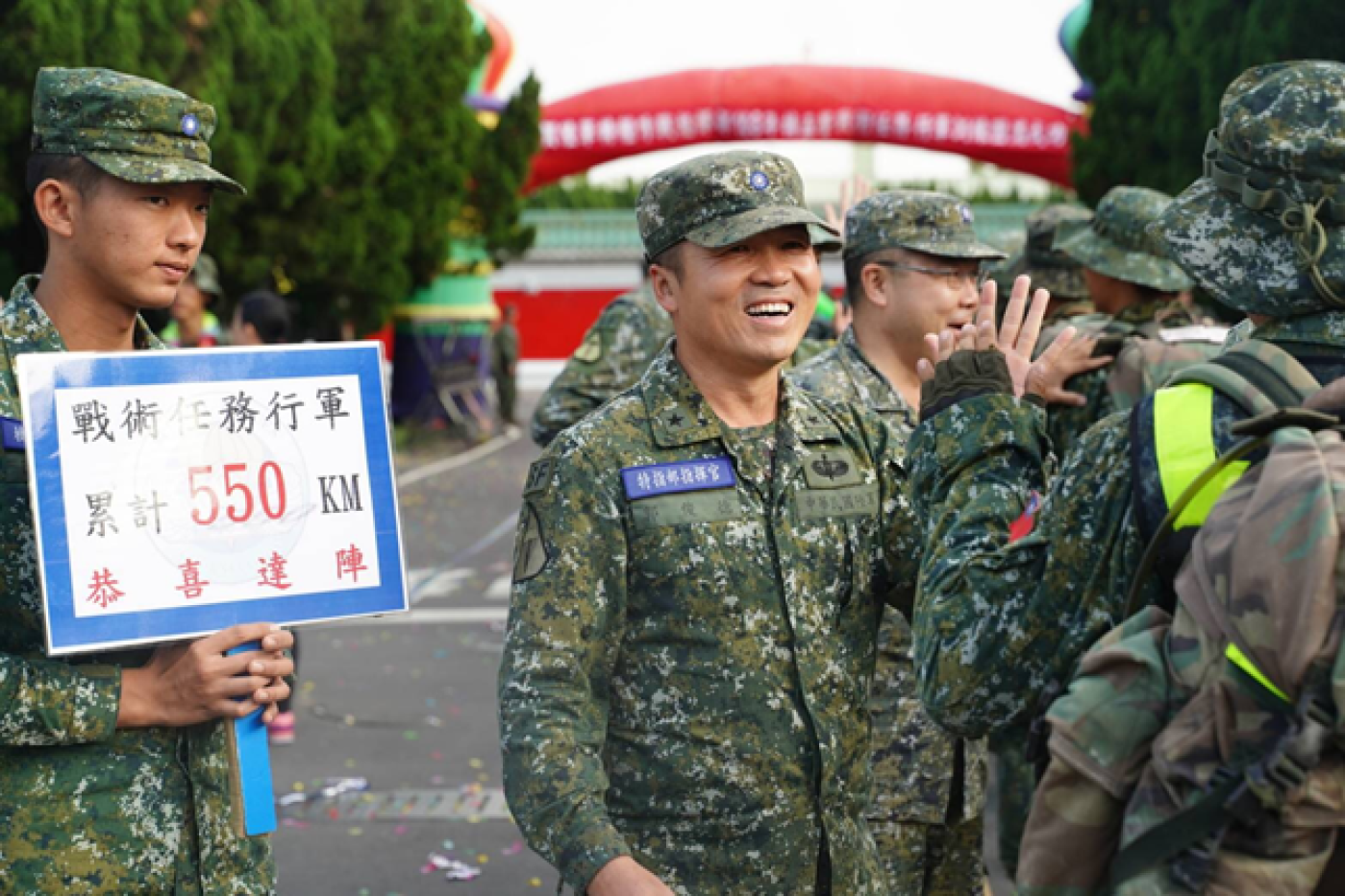 前特指部指揮官郭俊德升任陸軍澎湖防衛指揮部指揮官一職。翻攝陸軍臉書