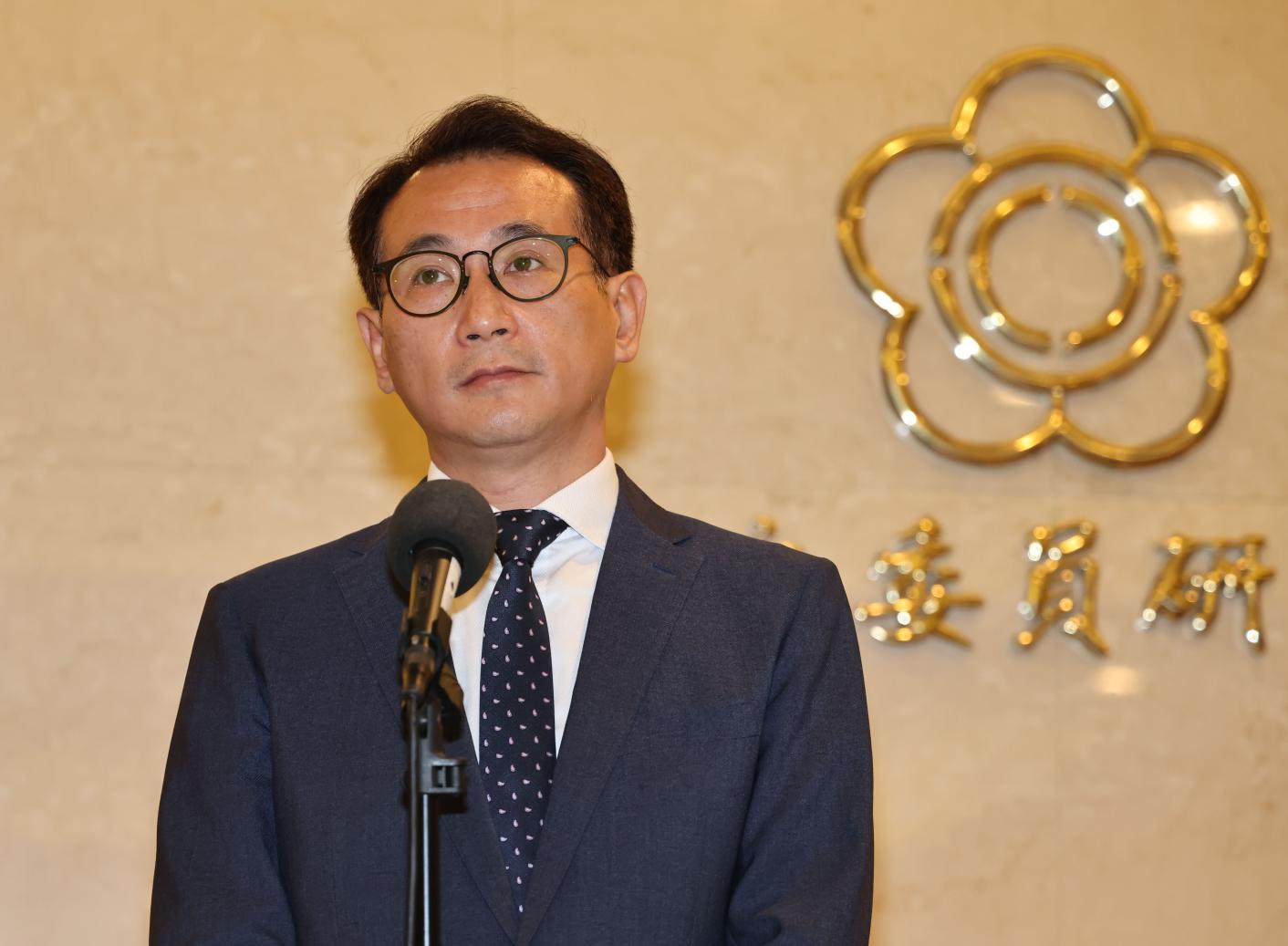 鄭運鵬認為，從賴佩霞致詞內容來看，她對台灣的理解很矛盾。資料照片／林啟弘攝
