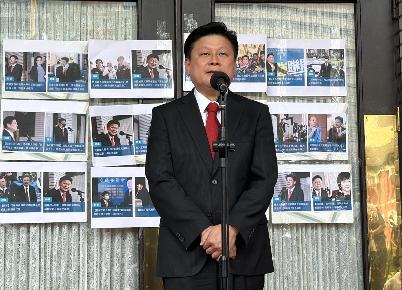 傅崐萁15日發聲明駁斥，他從未拿廣州暨南大學的文憑與學歷。資料照片／林啟弘攝