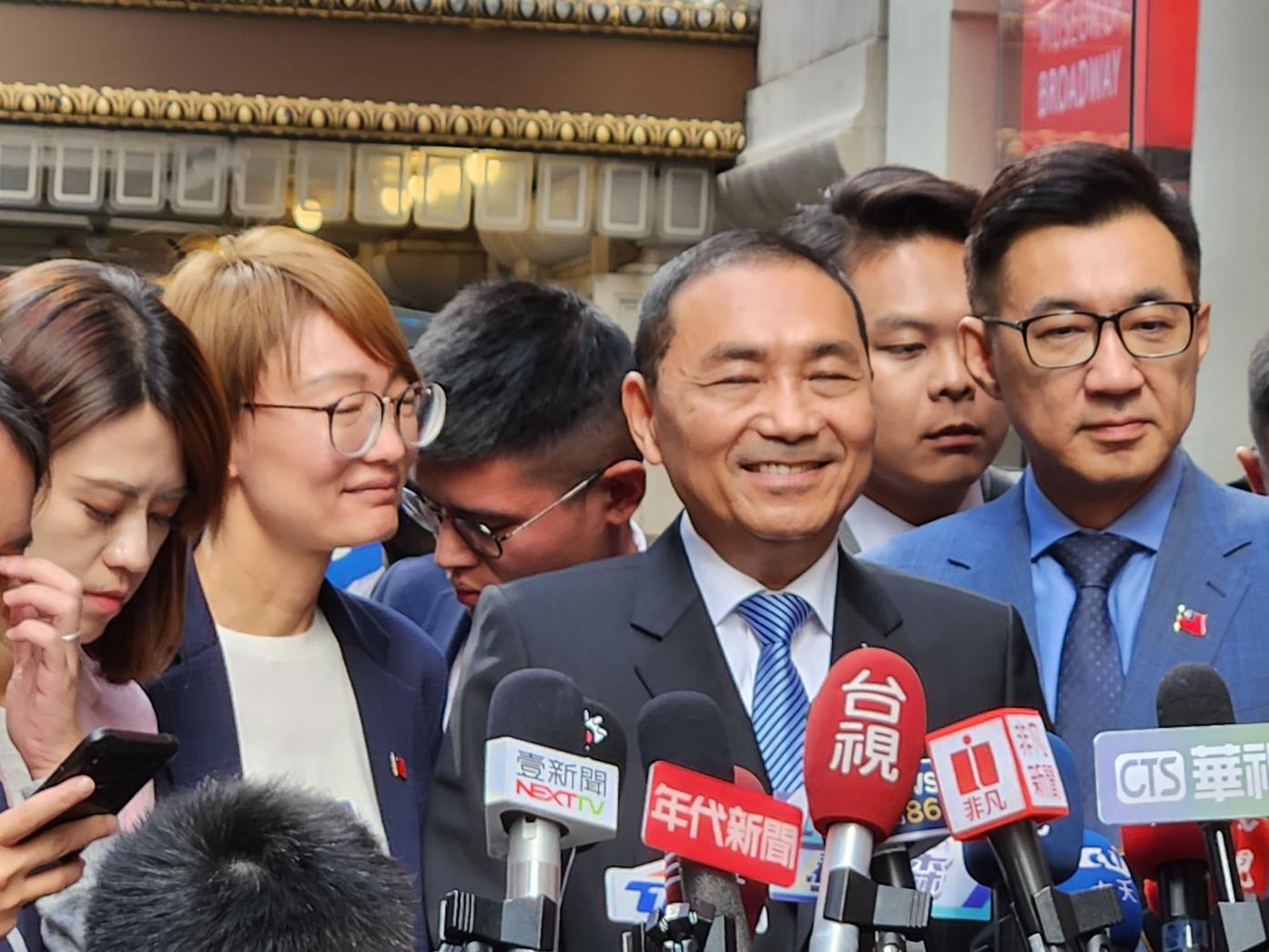 侯友宜強調與美方有深厚友誼。陳明旺攝