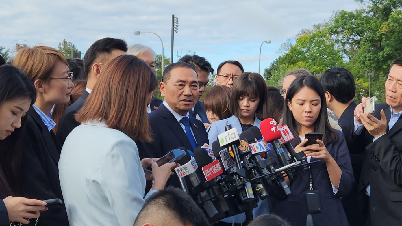 侯友宜呼籲共機勿再擾台。陳明旺攝