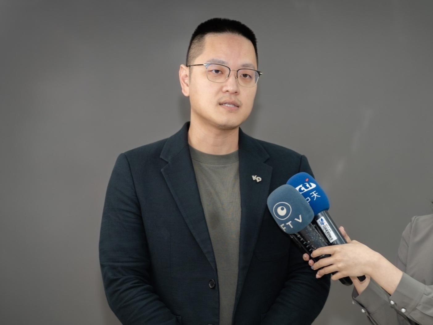 台灣民眾黨總統參選人柯文哲競選辦公室發言人戴于文。台灣民眾黨提供