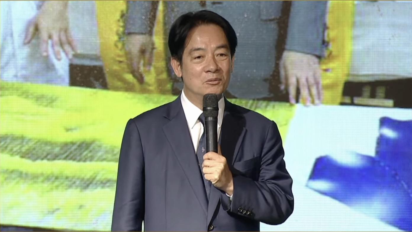 民進黨總統參選人賴清德今（13日）推出國家希望工程文化政策。翻攝畫面