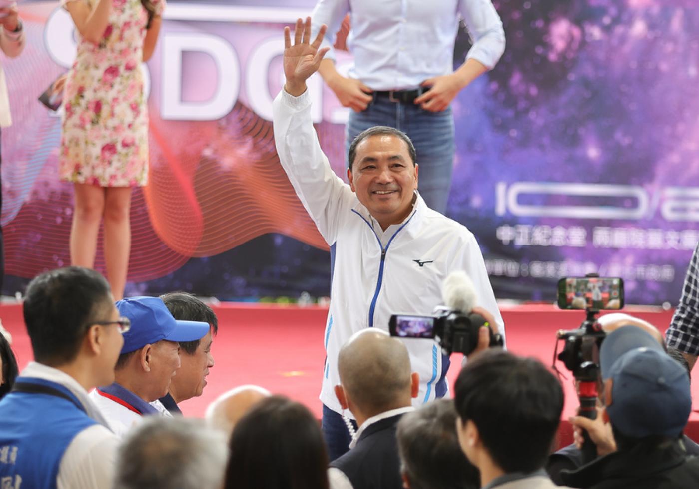 國民黨總統參選人侯友宜。中央社