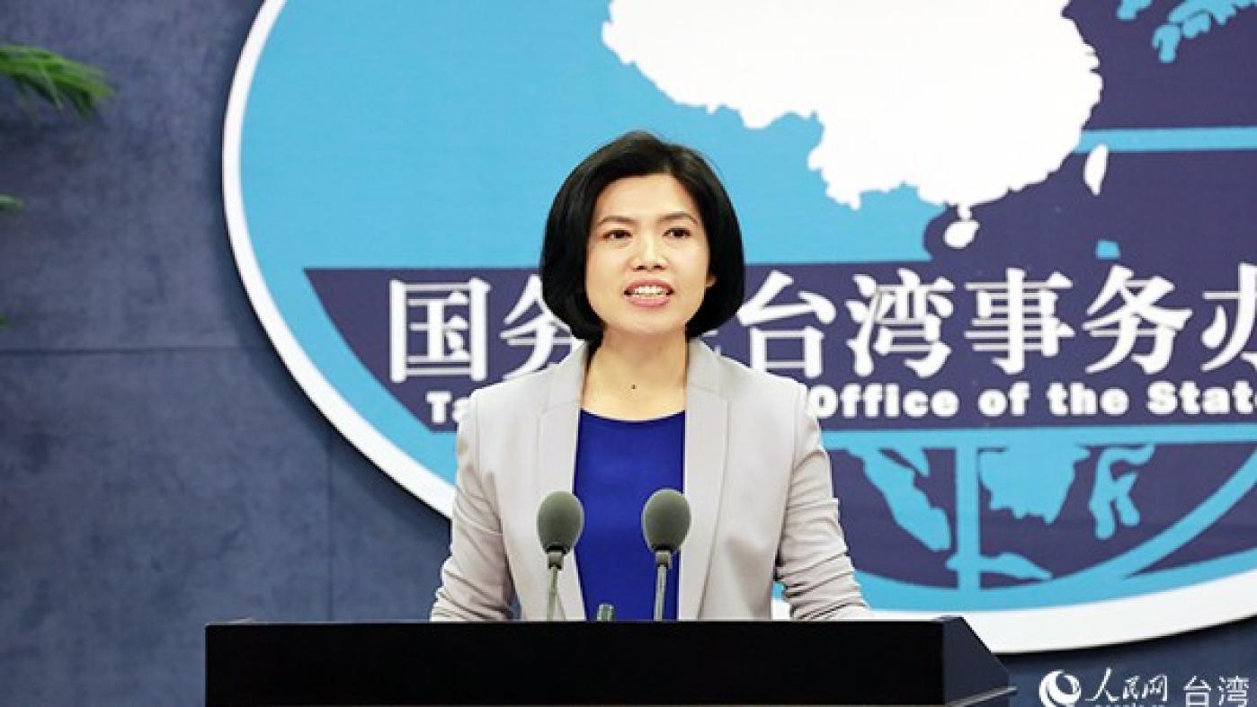 國台辦發言人朱鳳蓮。翻攝自國台辦推特