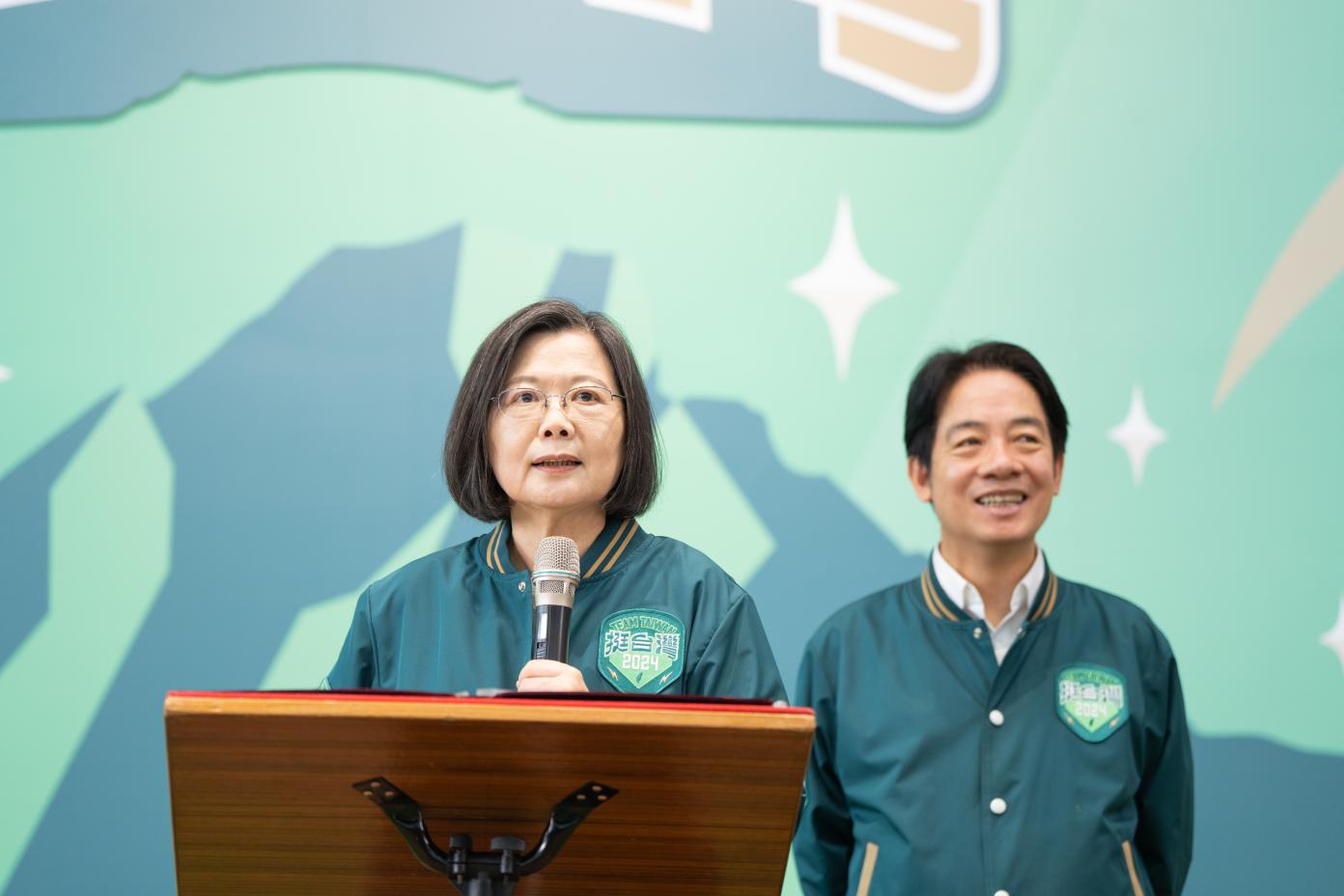 民進黨總統參選人賴清德新北市競選總部11月4日成立，總統蔡英文將出席輔選。資料照片／賴清德競辦提供