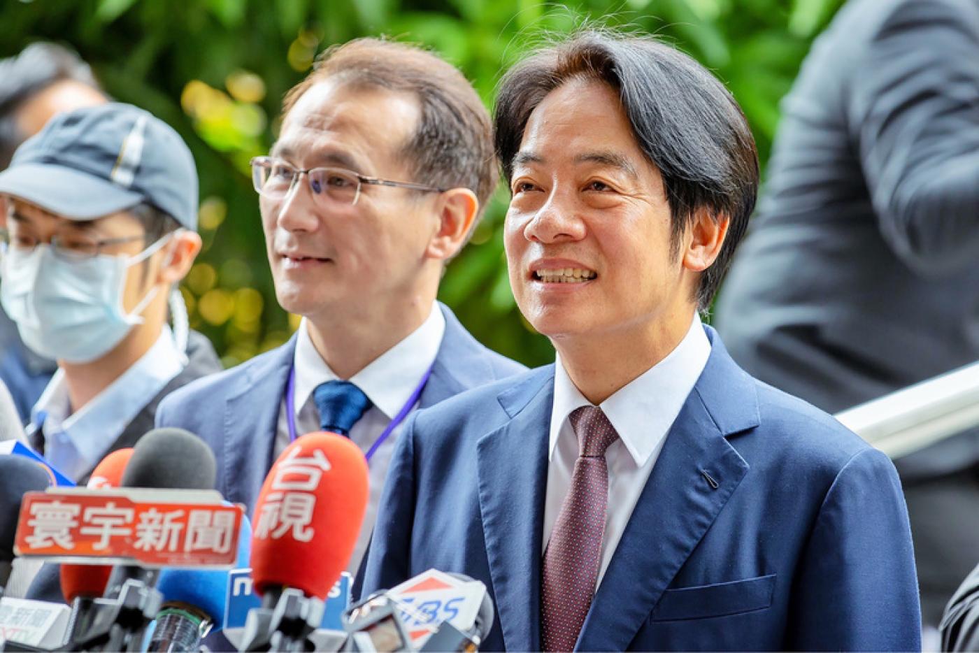 賴清德針對藍白合目前無結果，賴清德指出柯文哲的政治態度前後不一。資料照片／中央社
