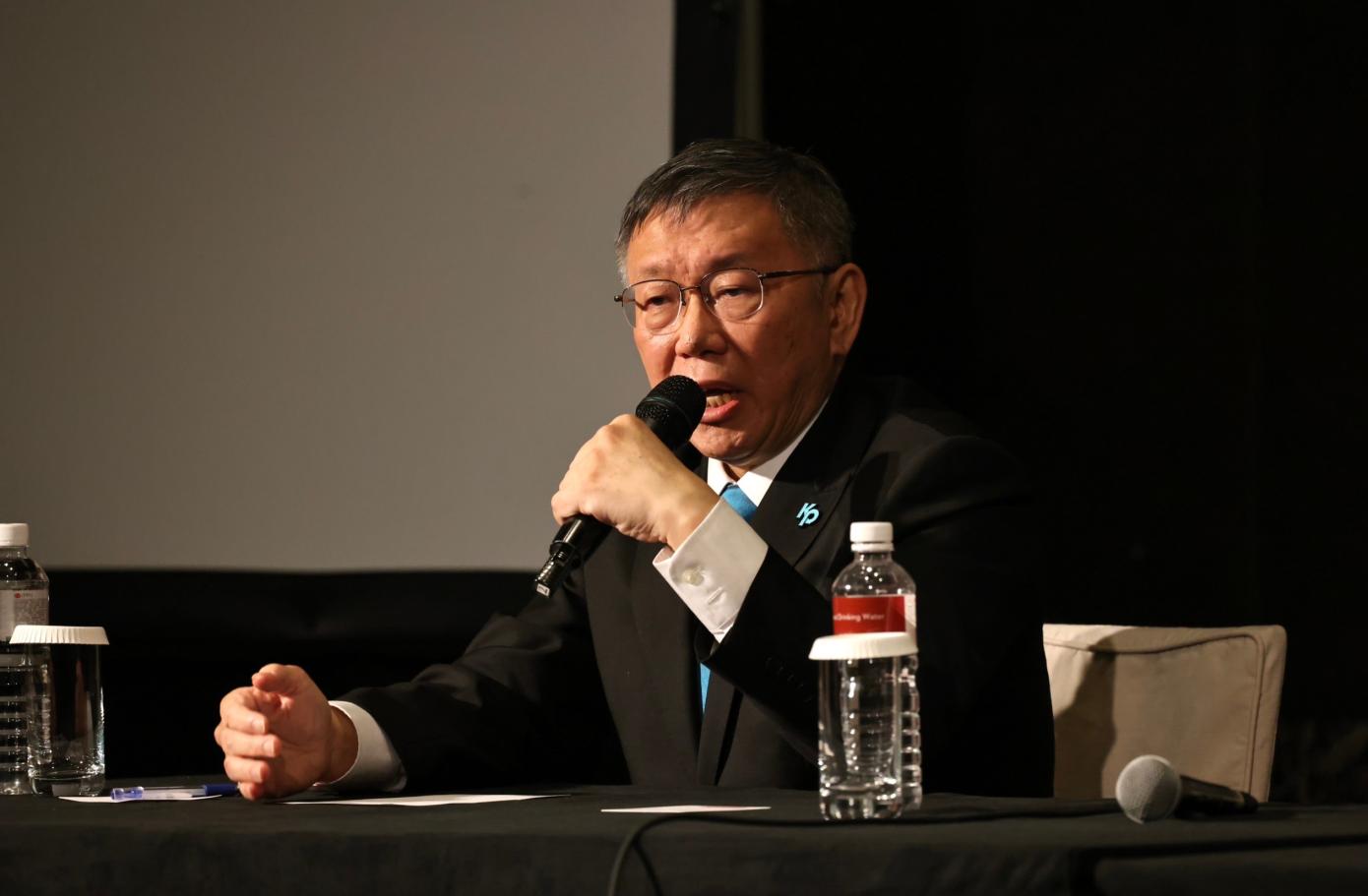 民眾黨總統候選人柯文哲。資料照片／林啟弘攝