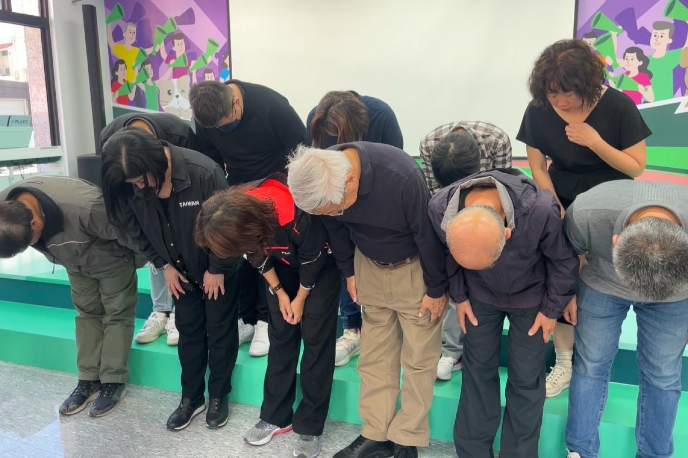 張美慧表示，為表達對喪家的歉意與哀傷，將全力協助家屬，全心處理治喪事宜。競總提供