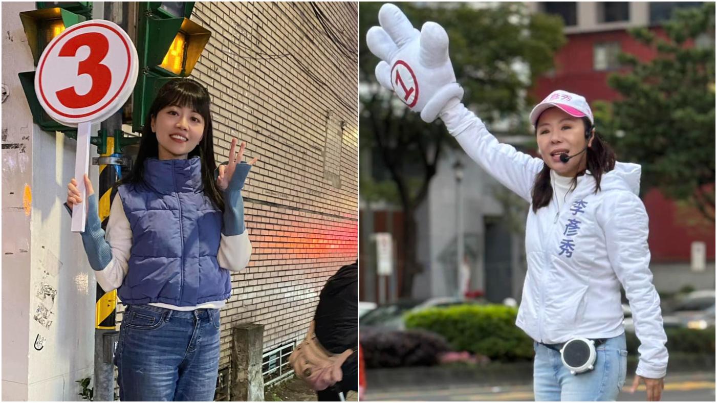高嘉瑜(左)控李彥秀(右)坐擁美、中豪宅。高嘉瑜提供