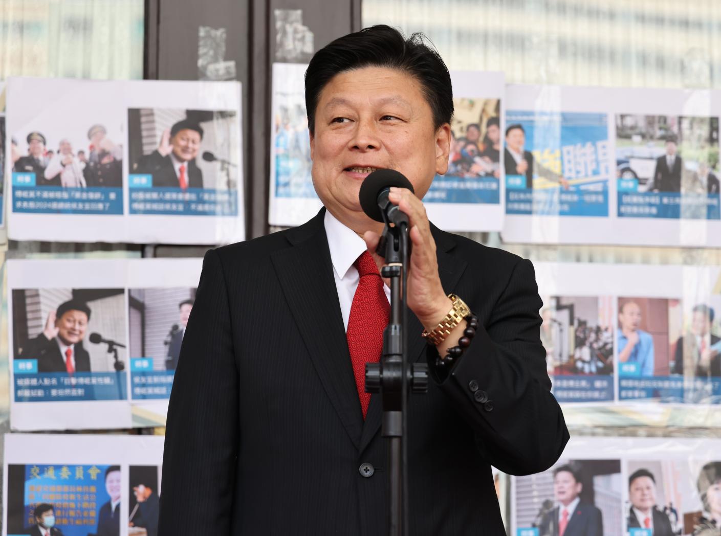 國民黨立委傅崐萁傳有意爭國會龍頭。資料照片／林啟弘攝