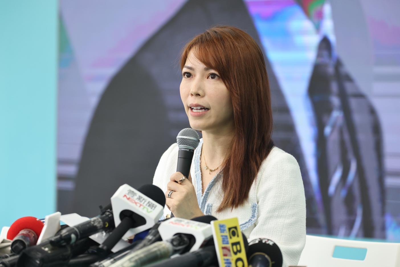 民眾黨發言人陳智菡。資料照片／林啟弘攝
