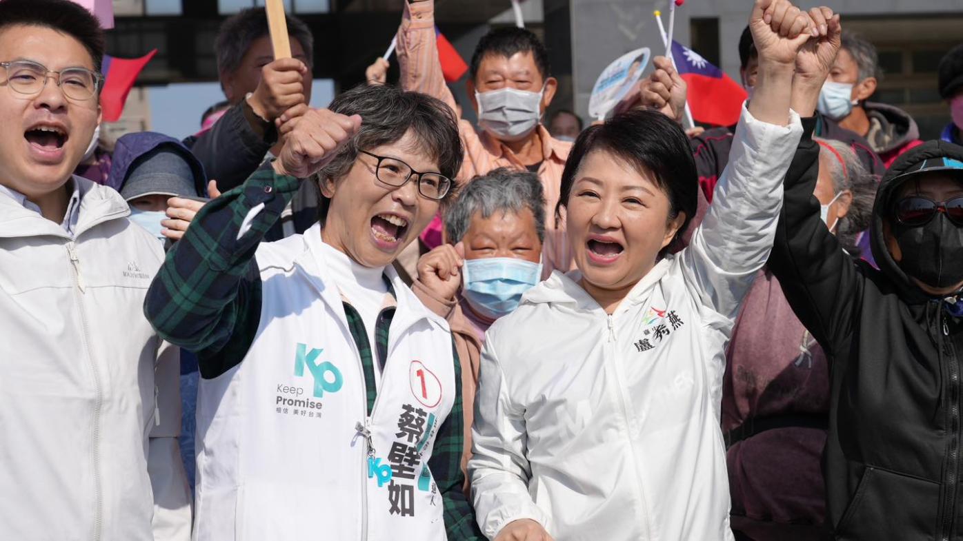 台中市長盧秀燕邀請民眾黨前立委蔡壁如擔任有給職市政顧問。翻攝蔡壁如臉書