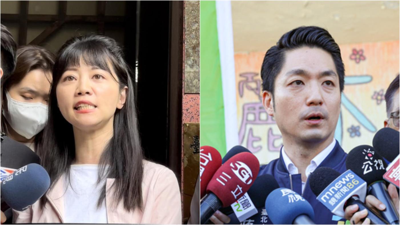 高嘉瑜26日稱「只有我能讓蔣萬安去選2028（總統大選）」，蔣萬安今酸回「我很容易中計嗎？」中央社資照