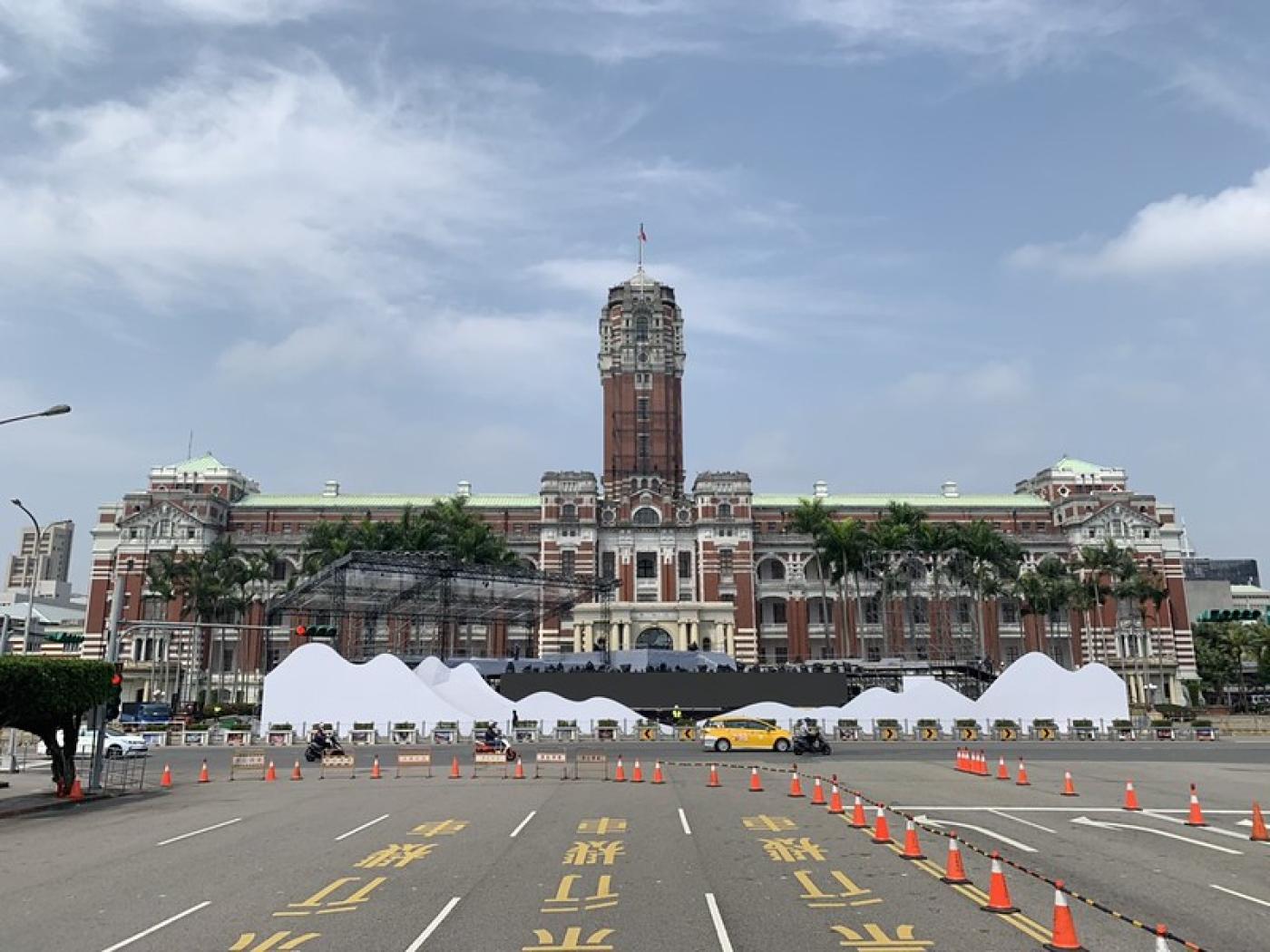 古姓上兵在總統府（圖)執勤時，持槍自我傷害身亡。總統府提供