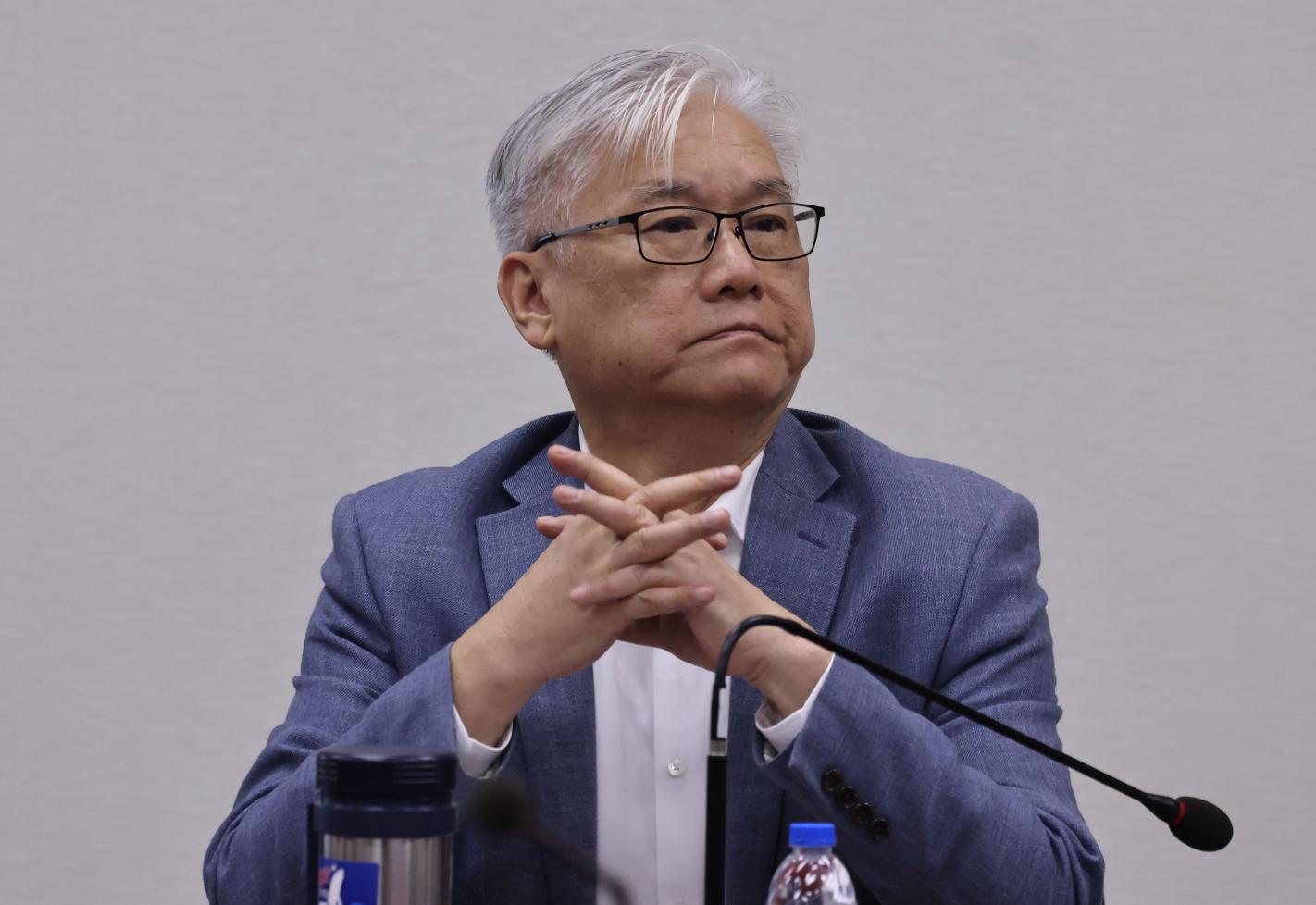夏立言13日下午又要與國民黨大陸事務部人員訪中7天。資料照片／林啟弘攝