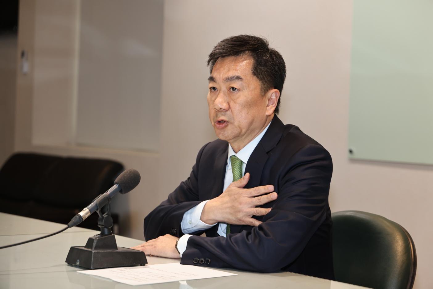 行政院前發言人陳宗彥。資料照片／林啟弘攝